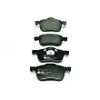 Jeu de 4 plaquettes de frein avant HELLA PAGID 8DB 355 008-851 - Visuel 1