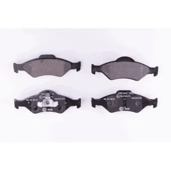 Jeu de 4 plaquettes de frein avant HELLA PAGID 8DB 355 008-891