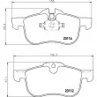 Jeu de 4 plaquettes de frein avant HELLA PAGID 8DB 355 008-941 - Visuel 2