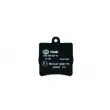 Jeu de 4 plaquettes de frein arrière HELLA PAGID 8DB 355 008-961 - Visuel 3