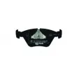 Jeu de 4 plaquettes de frein avant HELLA PAGID 8DB 355 008-971 - Visuel 3