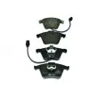 Jeu de 4 plaquettes de frein avant HELLA PAGID 8DB 355 009-201 - Visuel 1