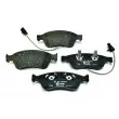 Jeu de 4 plaquettes de frein avant HELLA PAGID 8DB 355 009-211 - Visuel 1