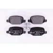 Jeu de 4 plaquettes de frein arrière HELLA PAGID 8DB 355 009-361 - Visuel 1