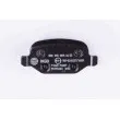 Jeu de 4 plaquettes de frein arrière HELLA PAGID 8DB 355 009-361 - Visuel 3