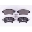 Jeu de 4 plaquettes de frein arrière HELLA PAGID 8DB 355 009-421 - Visuel 1