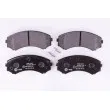 Jeu de 4 plaquettes de frein avant HELLA PAGID 8DB 355 009-461 - Visuel 1