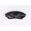 Jeu de 4 plaquettes de frein avant HELLA PAGID 8DB 355 009-521 - Visuel 3