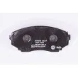 Jeu de 4 plaquettes de frein avant HELLA PAGID 8DB 355 009-641 - Visuel 3