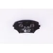 Jeu de 4 plaquettes de frein avant HELLA PAGID 8DB 355 009-741 - Visuel 3