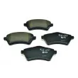 Jeu de 4 plaquettes de frein avant HELLA PAGID 8DB 355 009-761 - Visuel 1