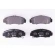 Jeu de 4 plaquettes de frein avant HELLA PAGID 8DB 355 009-771 - Visuel 1