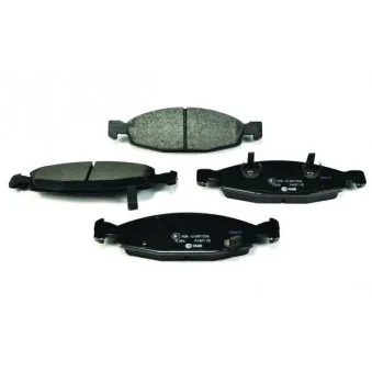Jeu de 4 plaquettes de frein avant HELLA PAGID 8DB 355 009-881