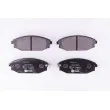Jeu de 4 plaquettes de frein avant HELLA PAGID 8DB 355 009-961 - Visuel 1