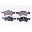 Jeu de 4 plaquettes de frein avant HELLA PAGID 8DB 355 010-061 - Visuel 1