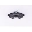 Jeu de 4 plaquettes de frein avant HELLA PAGID 8DB 355 010-161 - Visuel 3
