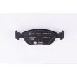 Jeu de 4 plaquettes de frein avant HELLA PAGID 8DB 355 010-181 - Visuel 3