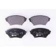 Jeu de 4 plaquettes de frein avant HELLA PAGID 8DB 355 010-261 - Visuel 1