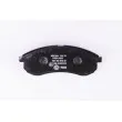 Jeu de 4 plaquettes de frein avant HELLA PAGID 8DB 355 010-281 - Visuel 3