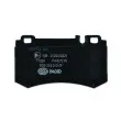 Jeu de 4 plaquettes de frein arrière HELLA PAGID 8DB 355 010-291 - Visuel 3