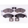 Jeu de 4 plaquettes de frein avant HELLA PAGID 8DB 355 010-401 - Visuel 1