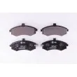 Jeu de 4 plaquettes de frein avant HELLA PAGID 8DB 355 010-481 - Visuel 1