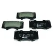 Jeu de 4 plaquettes de frein avant HELLA PAGID 8DB 355 010-491 - Visuel 1