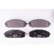 Jeu de 4 plaquettes de frein avant HELLA PAGID 8DB 355 010-511 - Visuel 1
