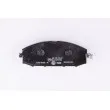 Jeu de 4 plaquettes de frein avant HELLA PAGID 8DB 355 010-511 - Visuel 3