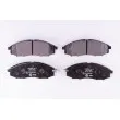 Jeu de 4 plaquettes de frein avant HELLA PAGID 8DB 355 010-671 - Visuel 1