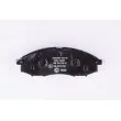 Jeu de 4 plaquettes de frein avant HELLA PAGID 8DB 355 010-671 - Visuel 3