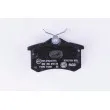 Jeu de 4 plaquettes de frein arrière HELLA PAGID 8DB 355 010-781 - Visuel 3
