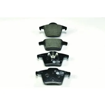 Jeu de 4 plaquettes de frein arrière HELLA PAGID 8DB 355 010-801