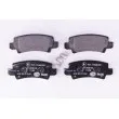Jeu de 4 plaquettes de frein arrière HELLA PAGID 8DB 355 010-841 - Visuel 1