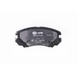 Jeu de 4 plaquettes de frein avant HELLA PAGID 8DB 355 010-991 - Visuel 3