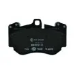 Jeu de 4 plaquettes de frein avant HELLA PAGID 8DB 355 011-011 - Visuel 3