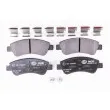 Jeu de 4 plaquettes de frein avant HELLA PAGID 8DB 355 011-071 - Visuel 1