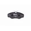 Jeu de 4 plaquettes de frein avant HELLA PAGID 8DB 355 011-091 - Visuel 3
