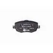 Jeu de 4 plaquettes de frein avant HELLA PAGID 8DB 355 011-221 - Visuel 3