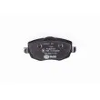 Jeu de 4 plaquettes de frein avant HELLA PAGID 8DB 355 011-231 - Visuel 3