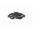 Jeu de 4 plaquettes de frein avant HELLA PAGID 8DB 355 011-241 - Visuel 3
