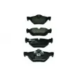 Jeu de 4 plaquettes de frein arrière HELLA PAGID 8DB 355 011-301 - Visuel 1
