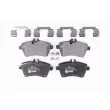 Jeu de 4 plaquettes de frein avant HELLA PAGID 8DB 355 011-381 - Visuel 1