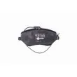 Jeu de 4 plaquettes de frein avant HELLA PAGID 8DB 355 011-491 - Visuel 3