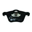 Jeu de 4 plaquettes de frein avant HELLA PAGID 8DB 355 011-571 - Visuel 3