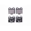 Jeu de 4 plaquettes de frein arrière HELLA PAGID 8DB 355 011-591 - Visuel 1