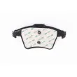 Jeu de 4 plaquettes de frein avant HELLA PAGID 8DB 355 011-621 - Visuel 3