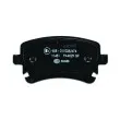 Jeu de 4 plaquettes de frein arrière HELLA PAGID 8DB 355 011-641 - Visuel 3