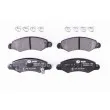 Jeu de 4 plaquettes de frein avant HELLA PAGID 8DB 355 011-691 - Visuel 1