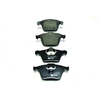 Jeu de 4 plaquettes de frein avant HELLA PAGID 8DB 355 011-721